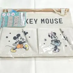 ディズニー ウォールポケット ミッキーフレンズ キャラクター 収納 新品