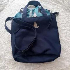 専用　2wayショルダーバッグ Funny cat ネコ ノアファミリー