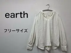 【美品】とろみボリュームスリーブ2wayブラウス　フリーサイズ　長袖　ブラウス