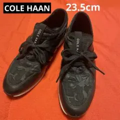 COLE HAANコールハーンGRAND.OSスニーカー23.5cm 黒 花柄のサムネイル