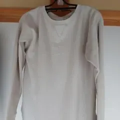 coen ライトグレー 長袖トレーナー L