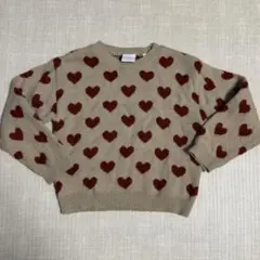 ■ZARA ハート柄ニット 110cm