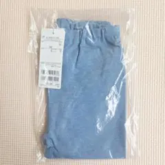 新品★petit main★GIRLS 七分丈 レギンス ライトブルー/100㎝