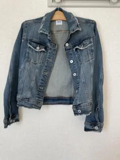 ZARA デニムジャケット ダメージ加工