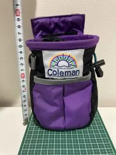 【旧タグ】Coleman チョークバッグ パープル ブラック