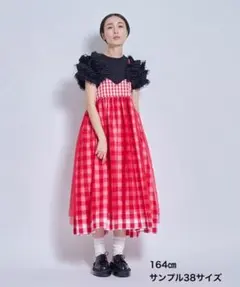 POPPY GATHER FRILL TULLE DRESS - メルカリ