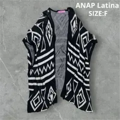 ANAP Latina 幾何学模様 カーディガンのサムネイル