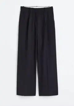 h&m エイチアンドエム テーラードパンツ タックパンツ