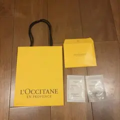 L'Occitane ショッピングバッグ と　大人気ヘアサンプル