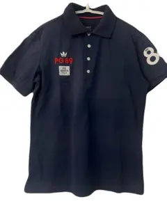 PEARLY GATES PG89 ゴルフポロシャツ ネイビー　Mサイズ