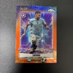 SAVINHO ワンダーキッズ topps japan edition 25シリ
