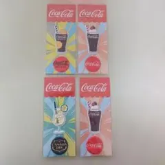 コカコーラ　ぷくぷく ステッカー　4枚
