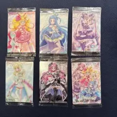 【未開封】プリキュアカードウエハース キミとアイドルプリキュア　6枚セット