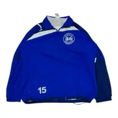 adidas 青 ジャージ ジャケット 90s ストリート アディダス