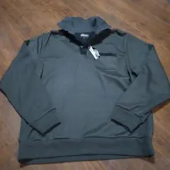 REGAL ダークグリーン ハイネック トレーナー