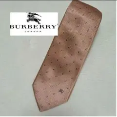 BURBERRY BLACK label ドット柄 ネクタイ