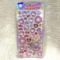 【正規品】サンリオ　ハローキティ　うるちゅるポップシール　ボンボンドロップシール