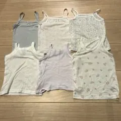 ベビー 夏用 肌着 まとめ売り 6枚 80㎝