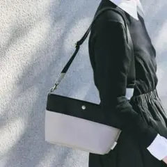 【美品】TOPKAPI スコッチグレイン バイカラー ショルダーバッグ