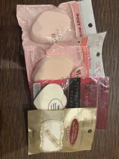Rosy Rosa メイクスポンジ パフ4個セット