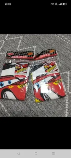 ディズニー カーズ おしぼりタオル 2枚セット