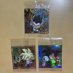 ドラゴンボールウエハースシール3枚セット