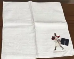 新品☆BURBERRY☆タオルハンカチ　ノバチェック　女の子刺繍