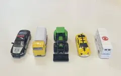 ミニカー５台セット　siku,トミカ