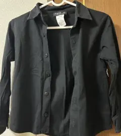 【美品】アニエスベー アンファン 120cm 黒 シャツ ジャケット