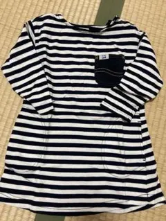 バディ・リー ストライプ 長袖ワンピースチュニック　95