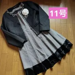 スーツジャケット＆ノースリーブワンピースチェック柄　11AR