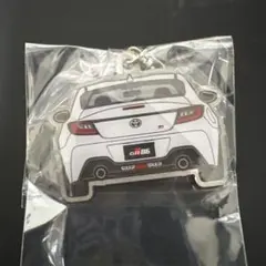 トヨタ GR86 リア メタルキーホルダー アイスシルバーメタリック