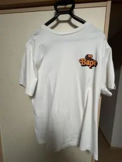 A BATHING APE BAPE☆半袖TシャツМホワイト ロゴT カモ猿 - メルカリ