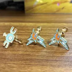 【未使用】ポケモンセンター イヤリング 3点セット コイル ロトム