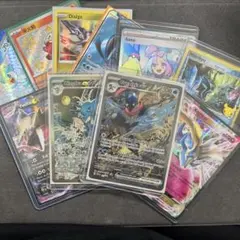 ポケモンカード 引退品 英語版 ゲッコウガ キングドラ ナンジャモ ミミッキュ