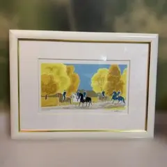 セルジュ・クラス 馬風景 木版画午年の飾りに如何でしょうか セルジュ・クラス 馬風景 木版画午年の飾りに如何でしょうか - メルカリ