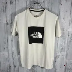 THE NORTH FACEノースフェイス メンズLサイズ半袖Tシャツホワイト白