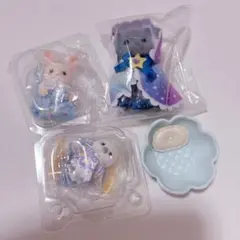 シルバニア　どきどきフレンズ ミルキーウェイ　 ペルシャネコの女の子　シマエナガ