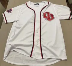 オリックスバファーロズ　DESCENTE ホワイトユニフォーム Lサイズ