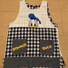 Disney ドナルド 保育士エプロン