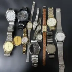 ジャンク品】アナログクォーツ腕時計7本セット - メルカリ 【ジャンク品】アナログクォーツ腕時計7本セット