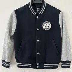 UNIQLO キッズ スタジアムジャケット ミッキーエンブレム 130