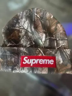 Supreme 迷彩ビーニー