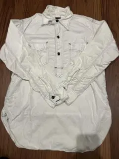 Imperial POST OVERALLS ワークシャツ　白シャツのサムネイル