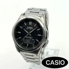 CASIO wave ceptor タフソーラー アナデジ メンズ 時計 稼働