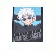 呪術廻戦　mappa ポップアップ　トレーディングフォト風カード　五条悟