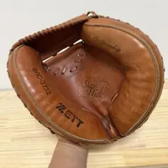 ZETT　ゼット　キャッチャーミット　グローブ軟式のサムネイル