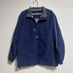 2000年代 Nike ネイビー ナイロンジャケット Mサイズ