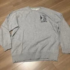 X-girl スウェット グレー Lサイズ