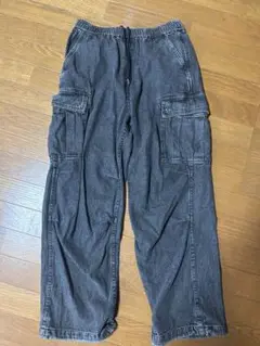 BEAMS ダークグレー カーゴパンツ S